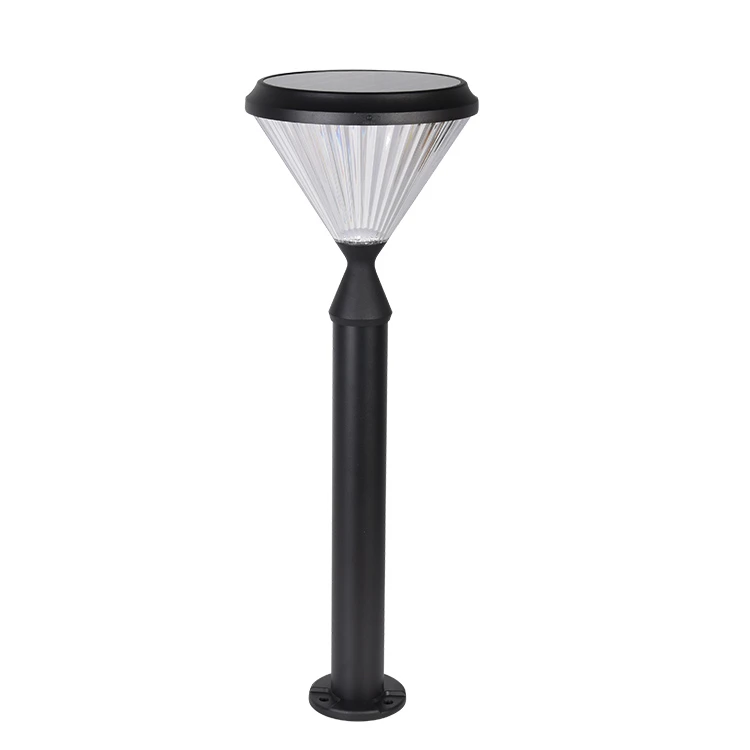 Pilona solar endollable per terra