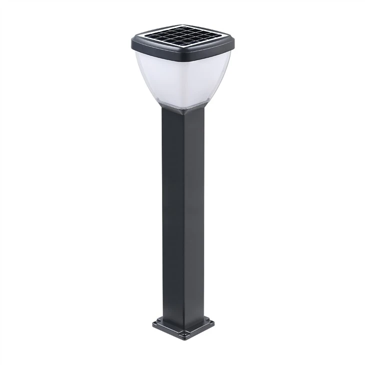 Il·luminació LED solar quadrada exterior